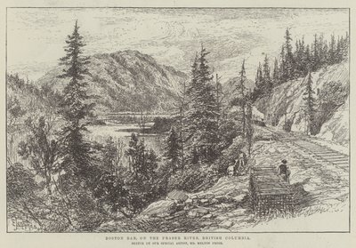 Boston Bar, sur la rivière Fraser, Colombie-Britannique - E. Jennings